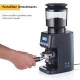 All Grind Plus electric coffee grinder with 50 settings - British product