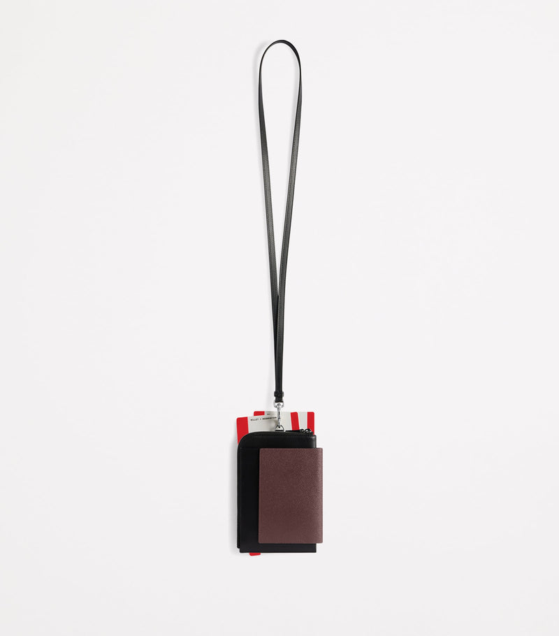 Balenciaga calfskin passport phone holder - British product