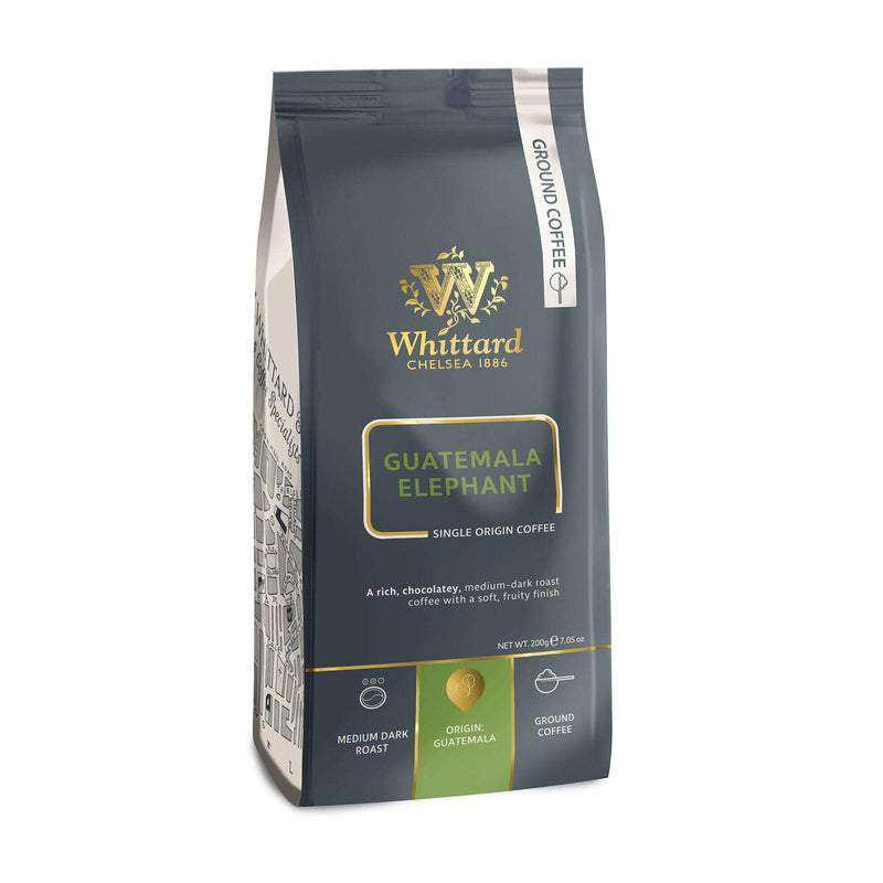 Whittard Guatemala Elephant ground coffee 200g (British brand)