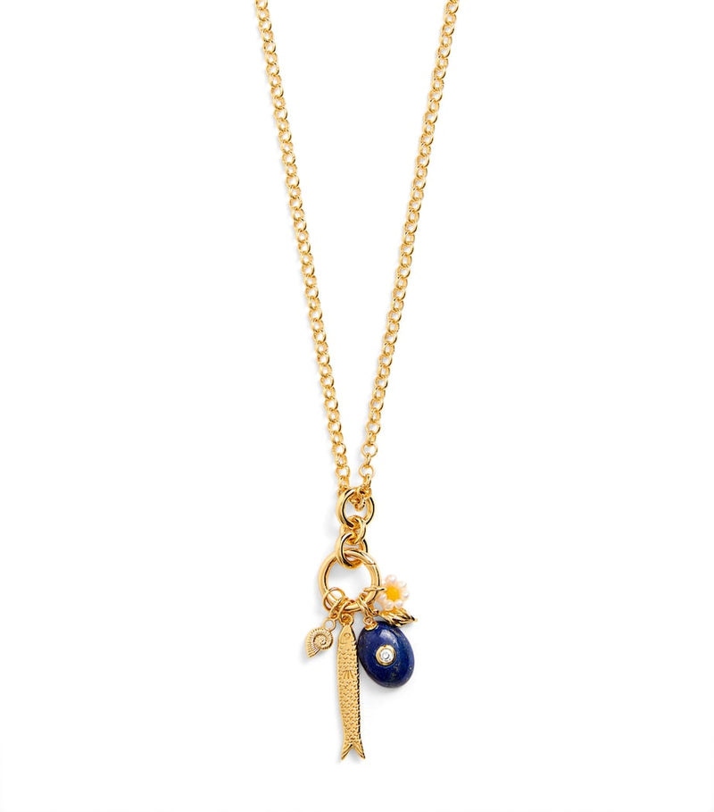 Anni Lu Swim Club necklace 67cm - British product