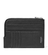 Harrods Aspinal of London Leather Zipped Travel Wallet- Buy online at McGrocer