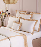 Yves Delorme Linea Dune Super King flat sheet 270cm x 295cm (British brand)