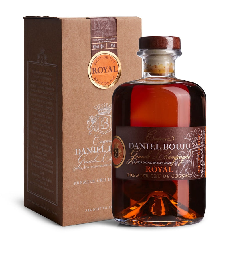 Bouju Brut de Fut Royal Cognac 50cl, imported from the UK