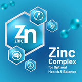Prowise 5-in-1 Zinc Complex 50mg 365 tablets - British product