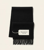 Givenchy alpaca-blend logo scarf 225x45cm - British product