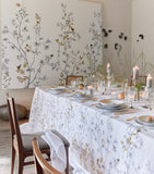 Alexandre Turpault linen botanical tablecloth 170cm by 250cm - British product