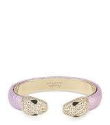 Harrods Bvlgari Serpenti Forever Lizard Leather Bangle 15cm- Buy online at McGrocer