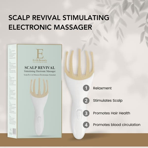 ErthSkin London Scalp Stimulating Electronic Therapy device - British product