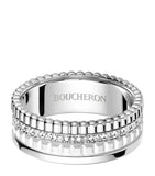 Boucheron Quatre Double White Edition ring white gold diamond - British product