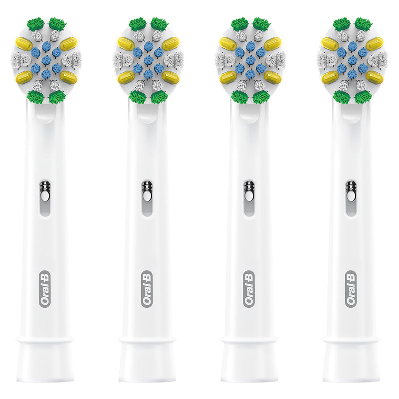 Oral-B Pro Floss Action toothbrush heads 4 count - British product
