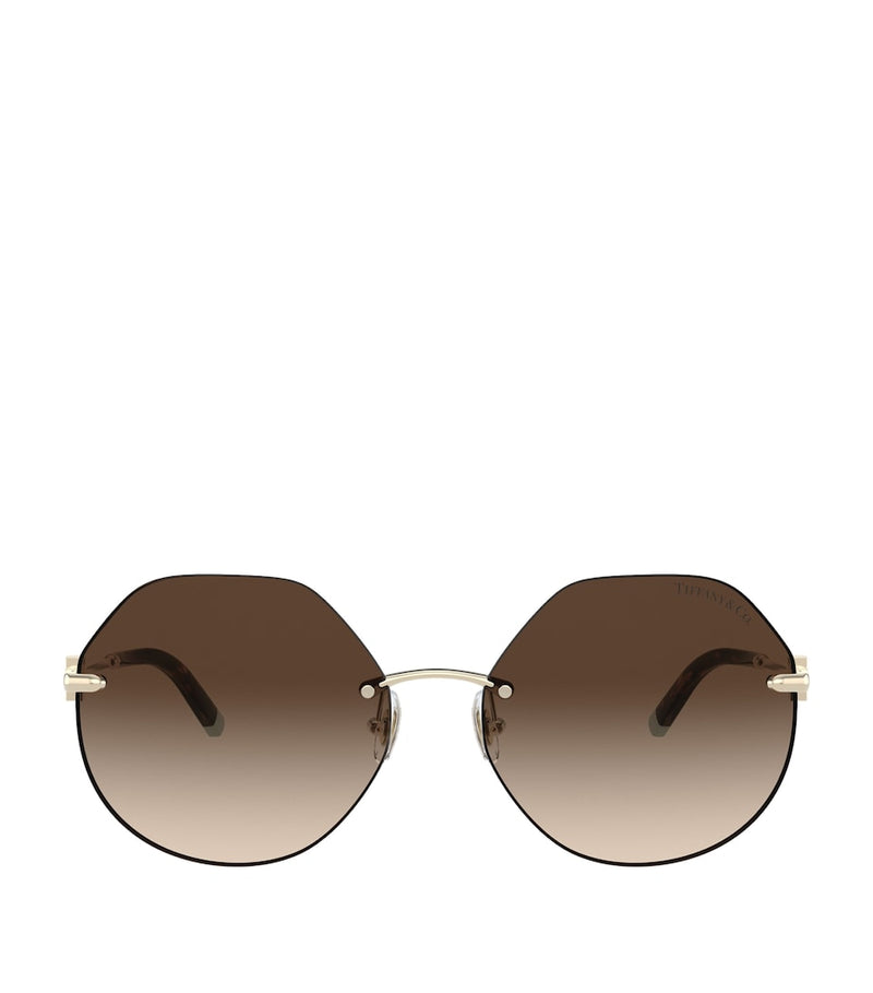 Tiffany & Co. hexagonal sunglasses imported from the UK
