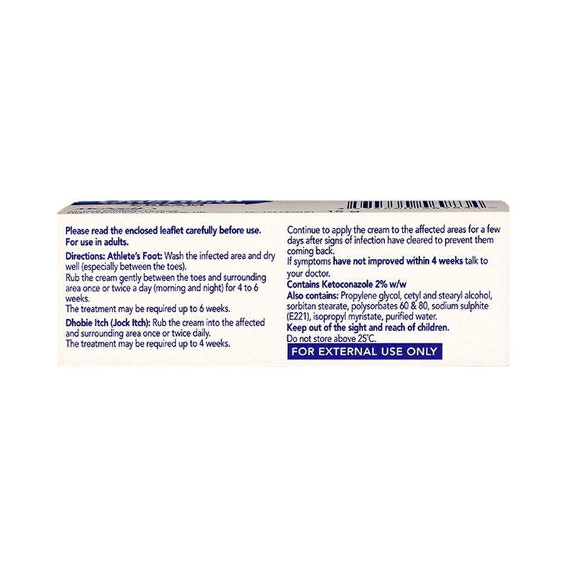 Daktarin antifungal cream Intensiv 15g - British product