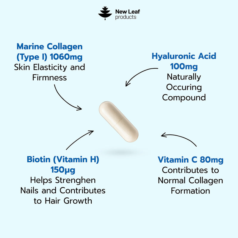 Marine Collagen Capsules 180 capsules - British product