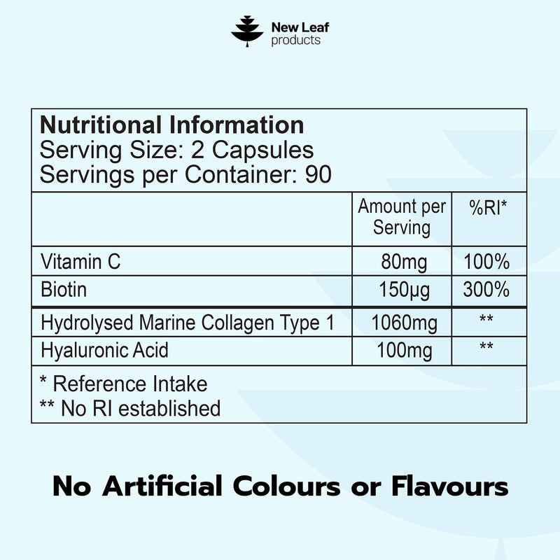 Marine Collagen Capsules 180 capsules - British product