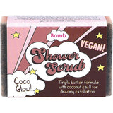 Superdrug Bomb Cosmetics Coco Glow Shower Soap Scrub Coconut Exfoliator- Buy online at McGrocer