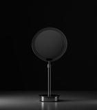 Decor Walther light-up round cosmetics mirror, approximate size 44cm by 21.5cm by 13cm - British product