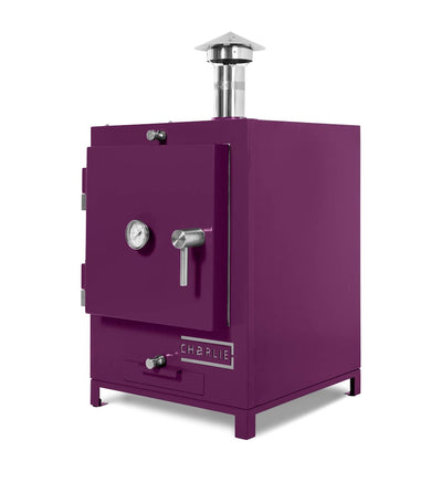 Insulated Tabletop Outdoor Oven with Charcoal Fuel and Temperature Control