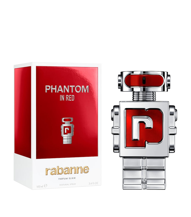 Rabanne Phantom In Red parfum elixir 100ml, imported from the UK