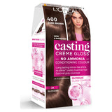 ASDA L'Oreal Casting Crème Gloss 400 Dark Brown Semi-Permanent Hair Colour- Buy online at McGrocer