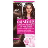 L'Oreal Casting Creme Gloss 400 Dark Brown Semi Permanent Hair Dye