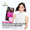L'Oreal semi-permanent hair colour Black Liquorice, UK version