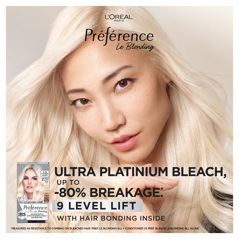 L'Oreal Preference Le Blonding Ultra Platinum Bleach, UK version