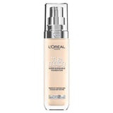ASDA L'Oreal Paris True Match Liquid Foundation 1W Golden Ivory Skincare-Infused with Hyaluronic Acid & SPF 16 30ml- Buy online at McGrocer