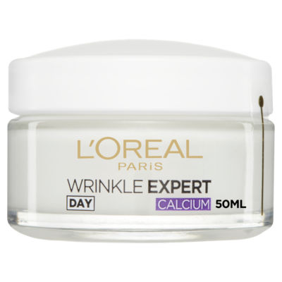 L'Oreal Paris anti-wrinkle day cream with calcium for mature skin 50ml, UK version