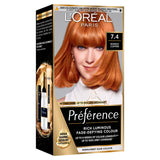 L'Oreal Preference Mango Copper permanent hair colour, UK version
