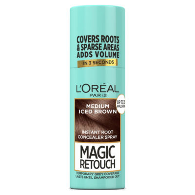 L'Oreal Root Concealer Spray Medium Iced Brown 75ml, UK version