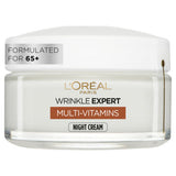 ASDA L'Oreal Paris Wrinkle Expert Night Cream for Women 65+ 50ml- Buy online at McGrocer