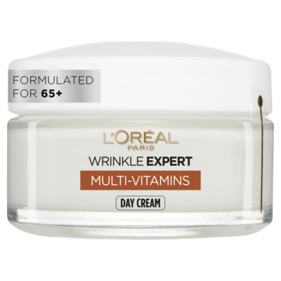 ASDA L'Oreal Paris Wrinkle Expert Day Cream for Women 65+ Anti-Ageing Day Cream 50ml- Buy online at McGrocer