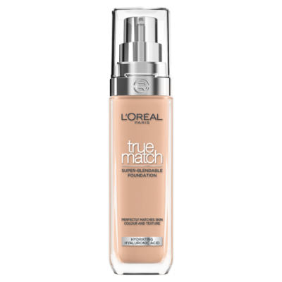 L'Oreal Paris True Match foundation 4.5N True Beige 30ml, UK version