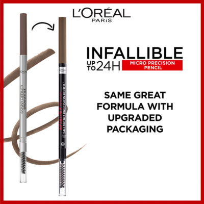 L'Oreal Infallible eyebrow pencil 7.0 Blonde, UK version