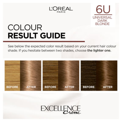 L'Oreal Excellence Nudes Dark Blonde hair colour, UK version