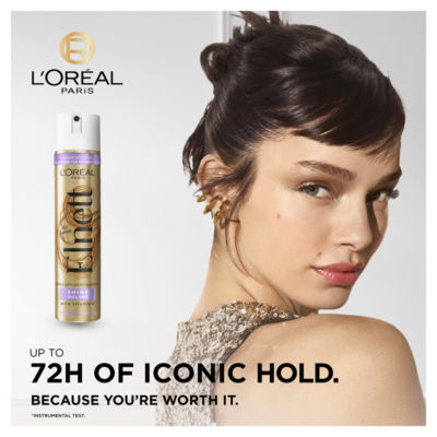 L'Oreal Paris Elnett hairspray 400ml for dull hair, imported from the UK