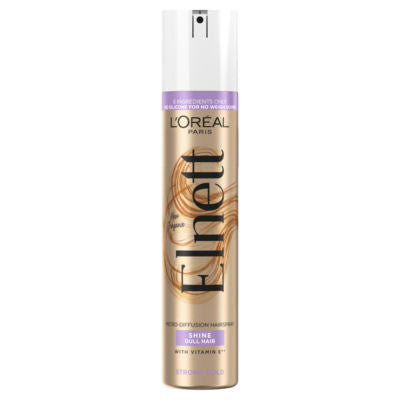 L'Oreal Paris hairspray for dull hair 200ml (British brand)