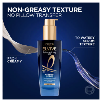 L'Oreal Elvive Midnight Serum 100ml, UK version