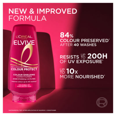 L'Oreal Paris Elvive Colour Protect Conditioner 200ml - British product
