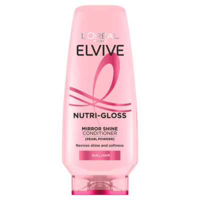 L'Oreal Elvive Nutri-Gloss Mirror Shine Conditioner for dull hair 400ml, UK version