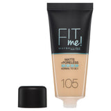 Maybelline liquid foundation 105 Natural Ivory, imported from the UK