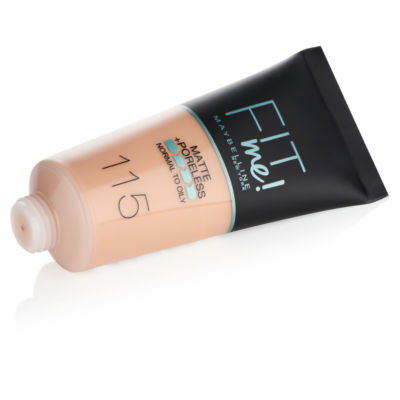 Maybelline Fit Me Matte and Poreless Foundation 115 Ivory, imported from the UK