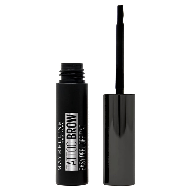 Maybelline Tattoo Brow Peel Off Semi-Permanent Eyebrow Gel Tint Black Brown, imported from the UK