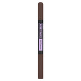 Maybelline Express Brow Duo dark brown eyebrow pencil and powder, imported from the UK