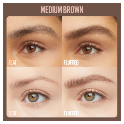 Maybelline brow mousse Medium Brown 5ml - British product