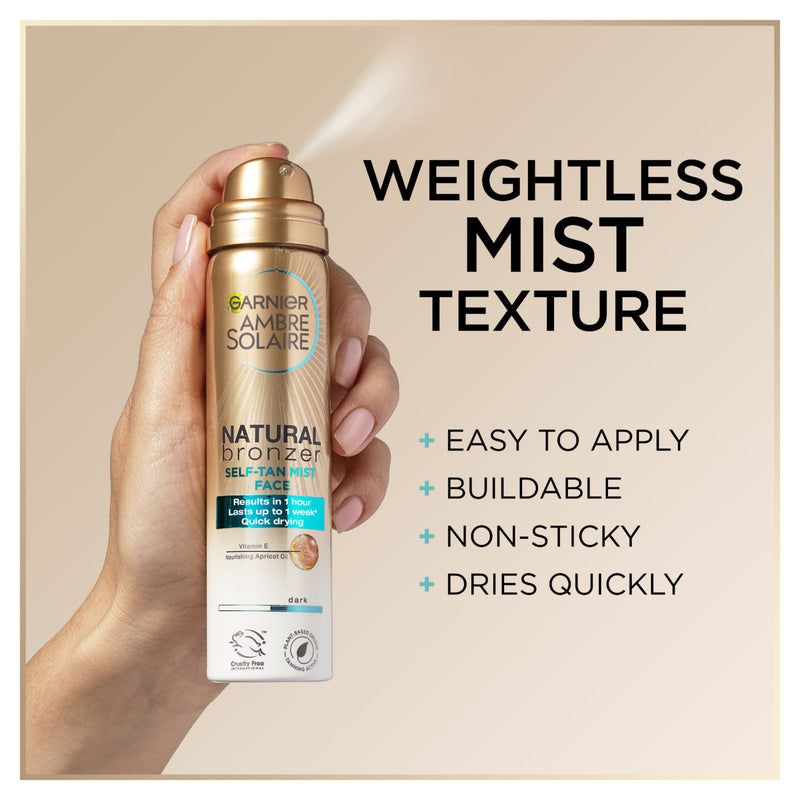 Garnier Ambre Solaire self tan body mist dark 150ml - British product