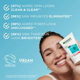 Garnier Pure Active 3in1 clay mask-wash-scrub for oily skin 150ml, UK version