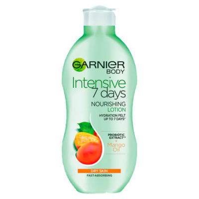 ASDA Garnier Intensive 7 Days Mango Oil & Probiotic Extract Body Lotion 400ml- Buy online at McGrocer