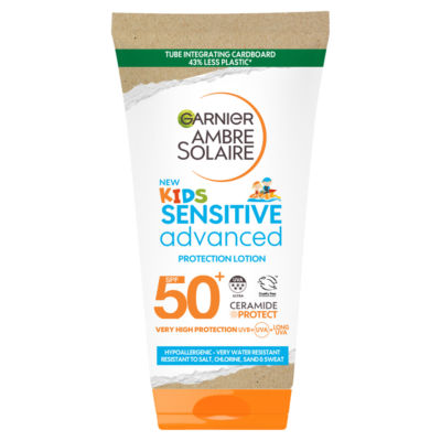 Garnier Ambre Solaire Kids Sensitive Hypoallergenic Sonnenschutzlotion LSF 50+ 50ml