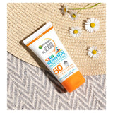 Garnier Ambre Solaire kids sun lotion SPF 50+ 50ml - British product